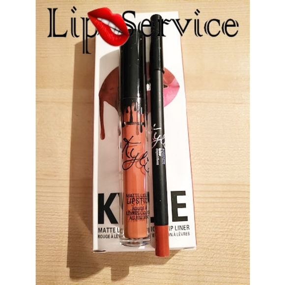 KYLIE LIP KIT - HOT Shade Perfect Pumpkin - Picture 2 of 6